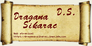 Dragana Šikarac vizit kartica